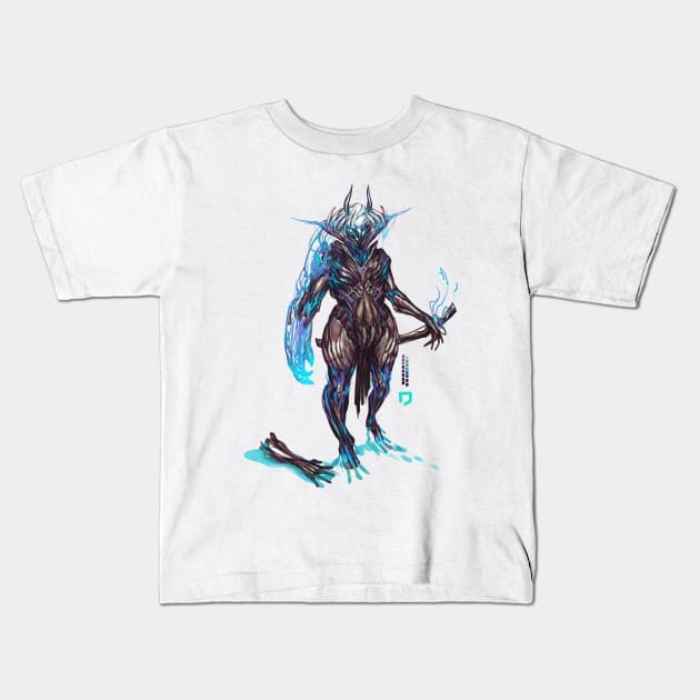 Demon Arm Kids T-Shirt by OneDalatian